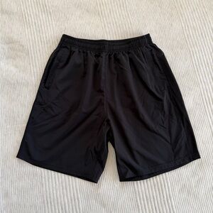 Men's Black Athletic Shorts